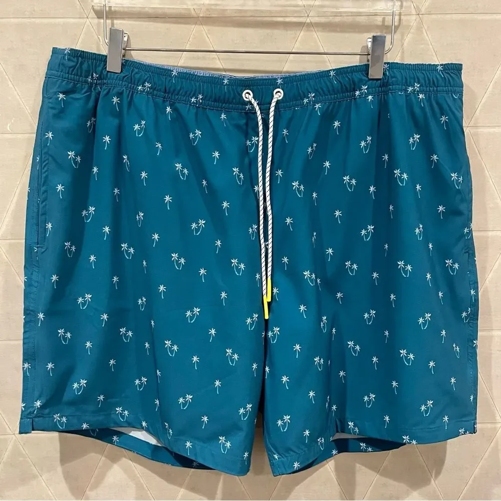 Bonobos - Mens E Waist Trunk Updated Liner Palm Print XXL